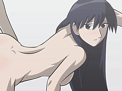 Sakaki first buttfuck sex with Kimura